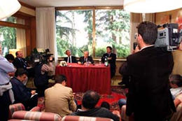 La conferenza stampa di Sensi a Fiuggi