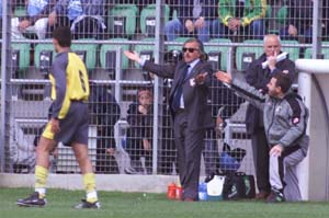 Sonzogni contrariato da una decisione arbitrale